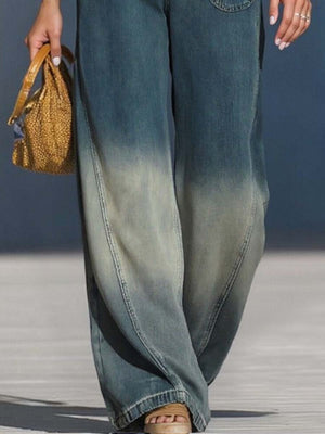 The Julienne-Rose Denim Trousers