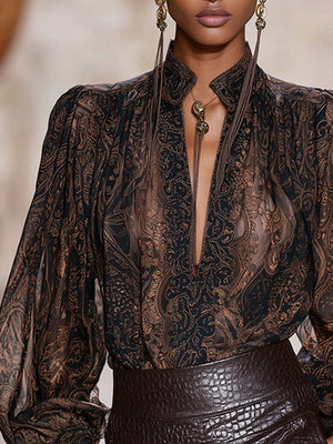 The Anouchka Chiffon Shirt