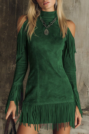 The Modeste Suede Mini Dress