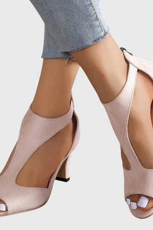 Block Heel Pumps