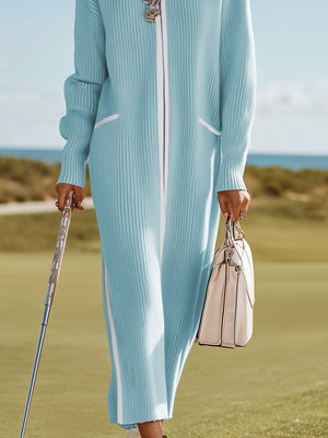 The Aldegonde Knit Midi Dress