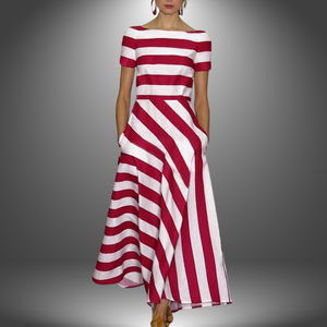 Striped Flowy Dress