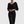 Draped Batwing Midi Dress