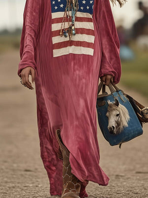 The Mélodie Cotton Linen Maxi Dress