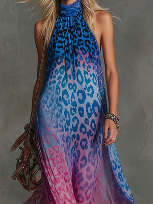 The Coline Chiffon Maxi Dress
