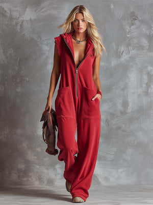 The Guénette Cotton Jumpsuit