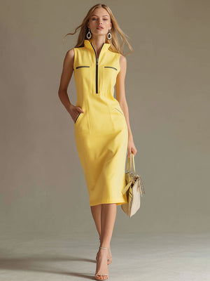 The Audrenne Cotton Midi Dress