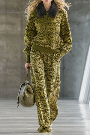 The Renée Leopard Set