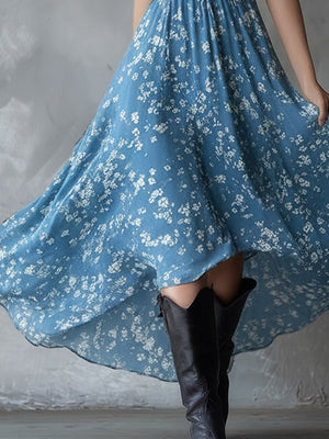 The Anne-Laure Chiffon Maxi Dress