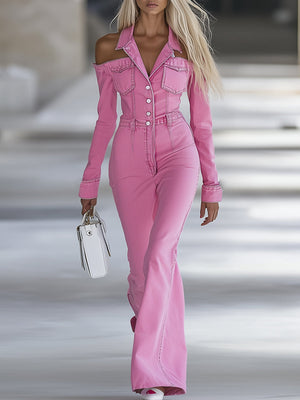 The Joïe Denim Jumpsuit