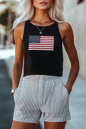 The Giselle Striped Cotton Set