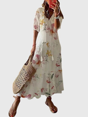 Boho Vintage Maxi Dress