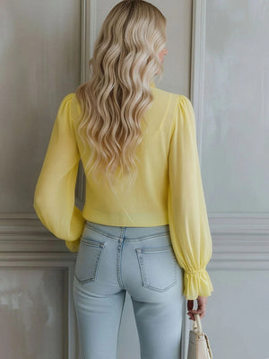 The Claudine Chiffon Shirt