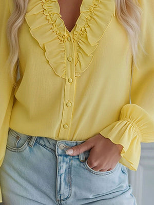 The Claudine Chiffon Shirt