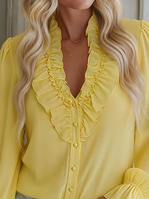 The Claudine Chiffon Shirt