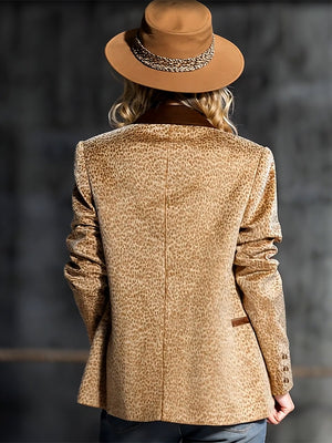 The Héloïse Velvet Blazer