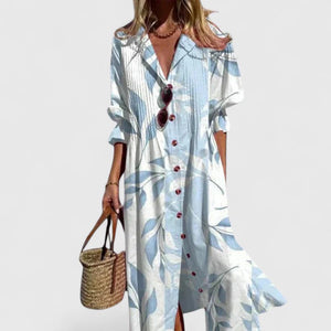 Boho Print Maxi Dress