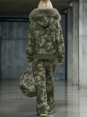 The Régine Camo Cotton Set