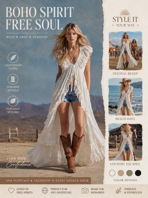 The Agnèsse Lace Maxi Dress