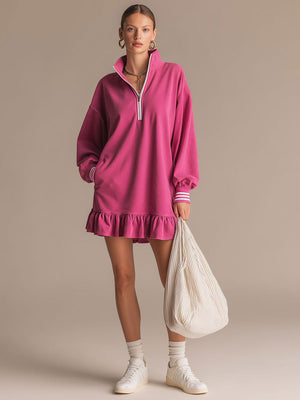 The Aubeline Cotton Mini Dress