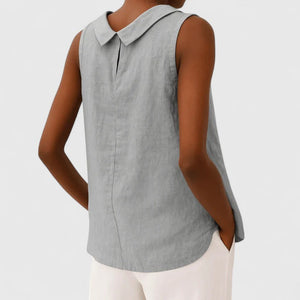 The Anaïs Draped Boat-Neck Top