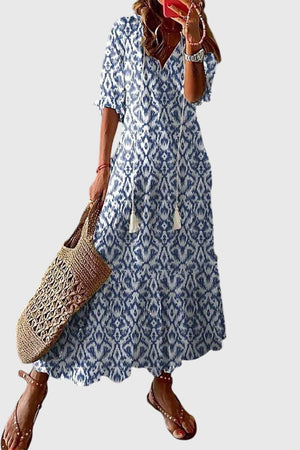 Boho Vintage Maxi Dress