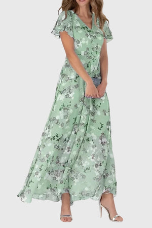 Wrap Midi Dress