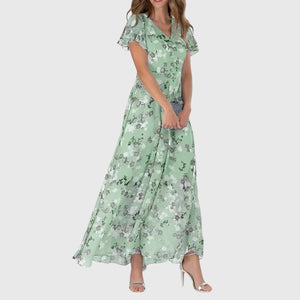 Wrap Midi Dress