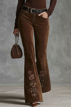 The Hermeline Suede Trousers