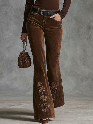 The Hermeline Suede Trousers