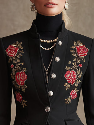 The Éliane Wool Blazer