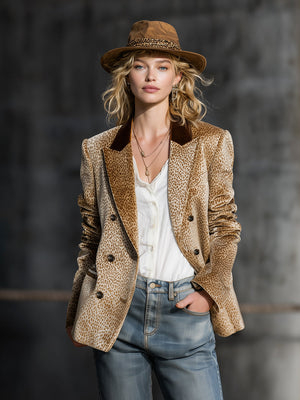 The Héloïse Velvet Blazer
