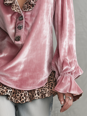 The Clarisse Velvet Shirt
