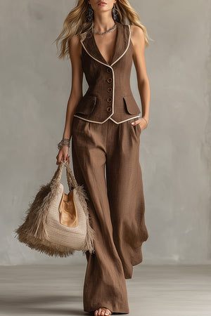 The Gabrielle Linen Set