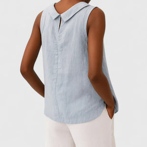The Anaïs Draped Boat-Neck Top