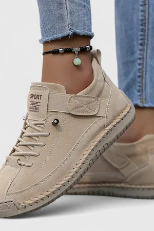 Casual Lace-Up Sneakers