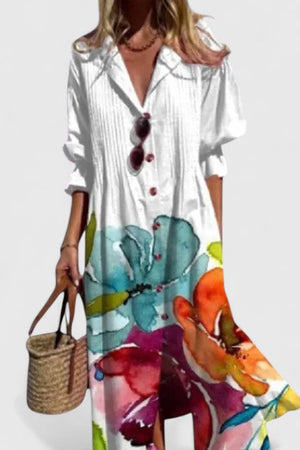 Boho Print Maxi Dress