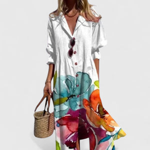 Boho Print Maxi Dress