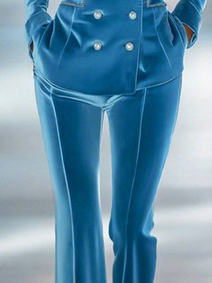 The Hubertine Velvet Trousers
