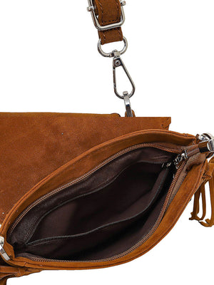 The Léberte Suede Shoulder Bag
