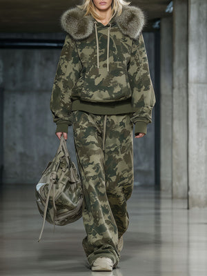 The Régine Camo Cotton Set