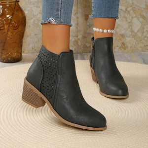 Cushioned Ankle Boots