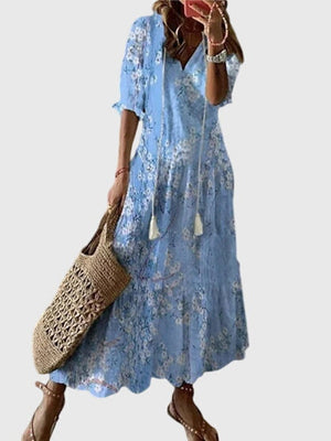 Boho Vintage Maxi Dress