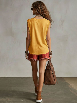 The Drusiane Denim Skirt