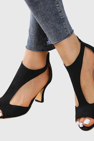 Block Heel Pumps