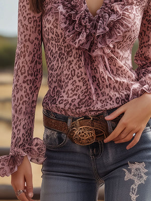 The Armandine Chiffon Shirt