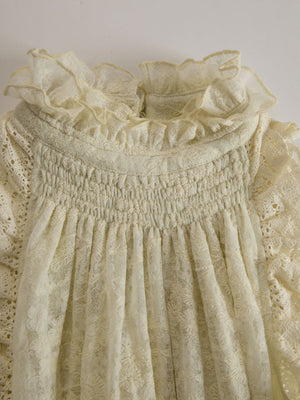 The Dieudonnée Lace Mini Dress