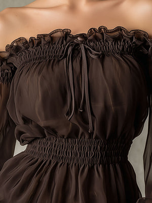 The Corinne Chiffon Blouse