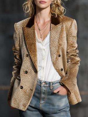 The Héloïse Velvet Blazer