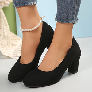 Everyday Block Heel Pumps